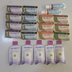 Auromere Shampoo & Conditioner Bars, Soaps & Toothpaste